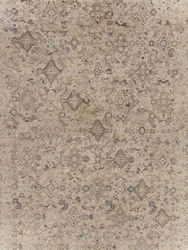 Antique Persian Malayer Gallery Carpet, No.20028 - Gsblank