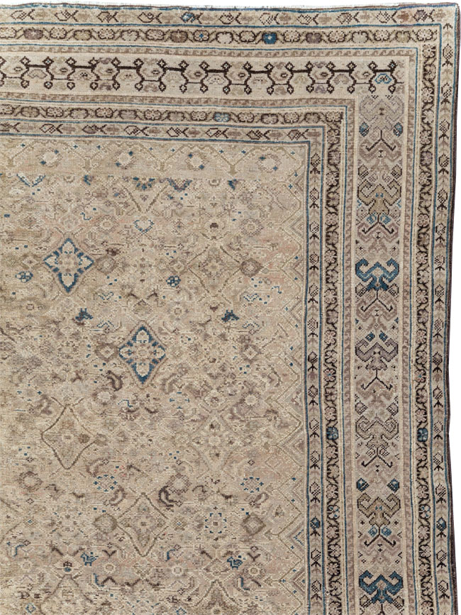 Antique Persian Malayer Gallery Carpet, No.20028 - Gsblank