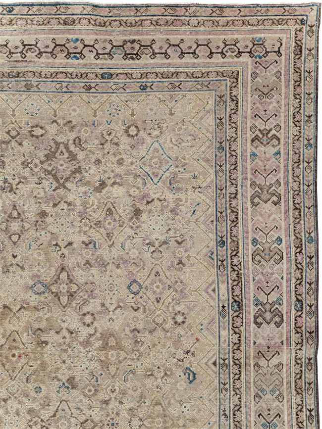 Antique Persian Malayer Gallery Carpet, No.20028 - Gsblank