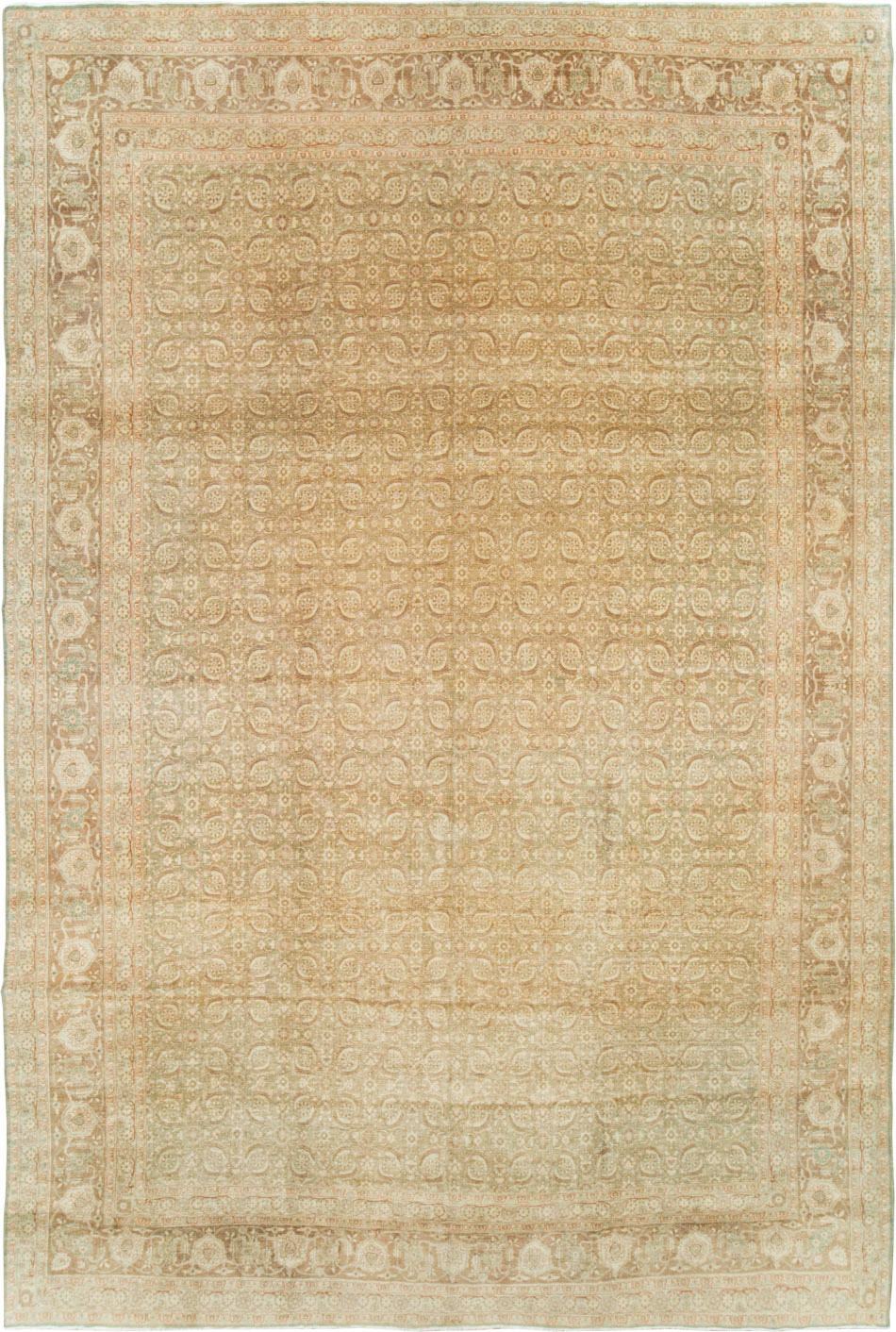 Antique Persian Lavar Kerman Carpet, No.20039 - Gsblank