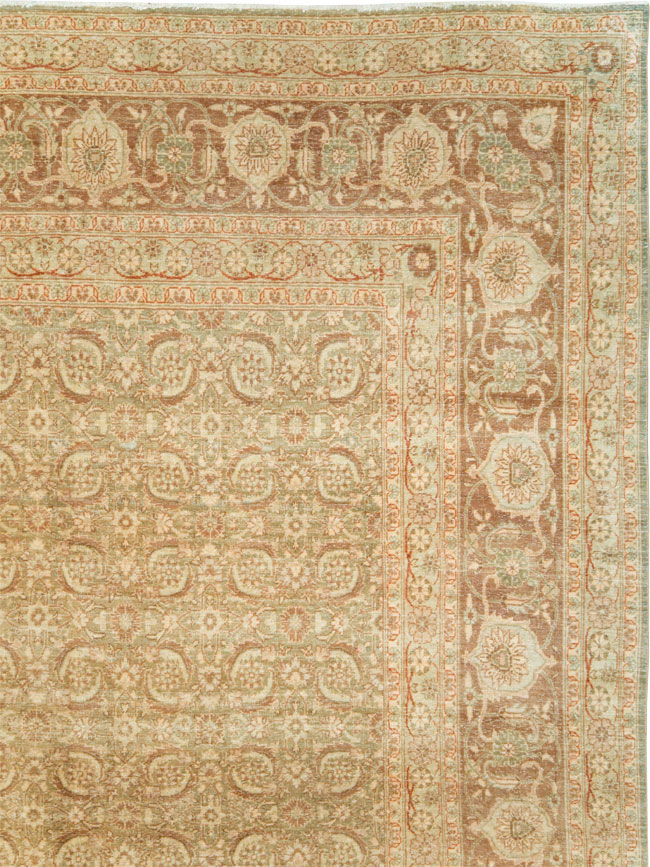 Antique Persian Lavar Kerman Carpet, No.20039 - Gsblank