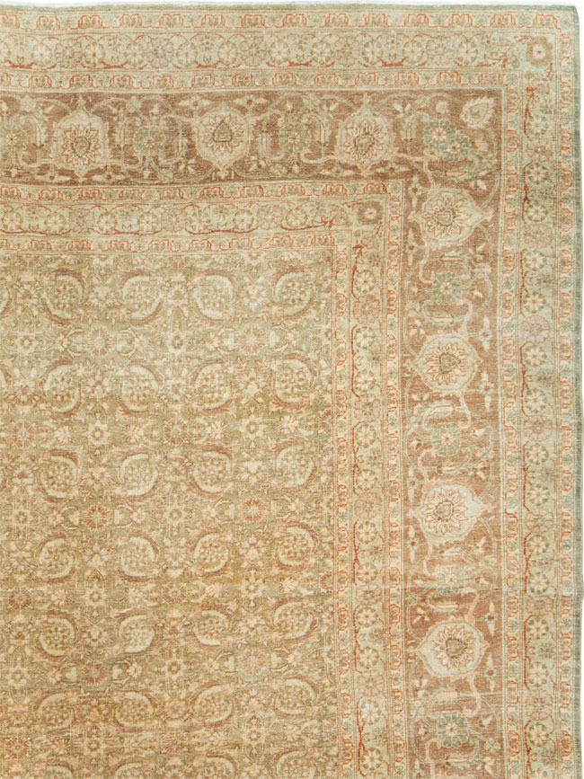 Antique Persian Lavar Kerman Carpet, No.20039 - Gsblank