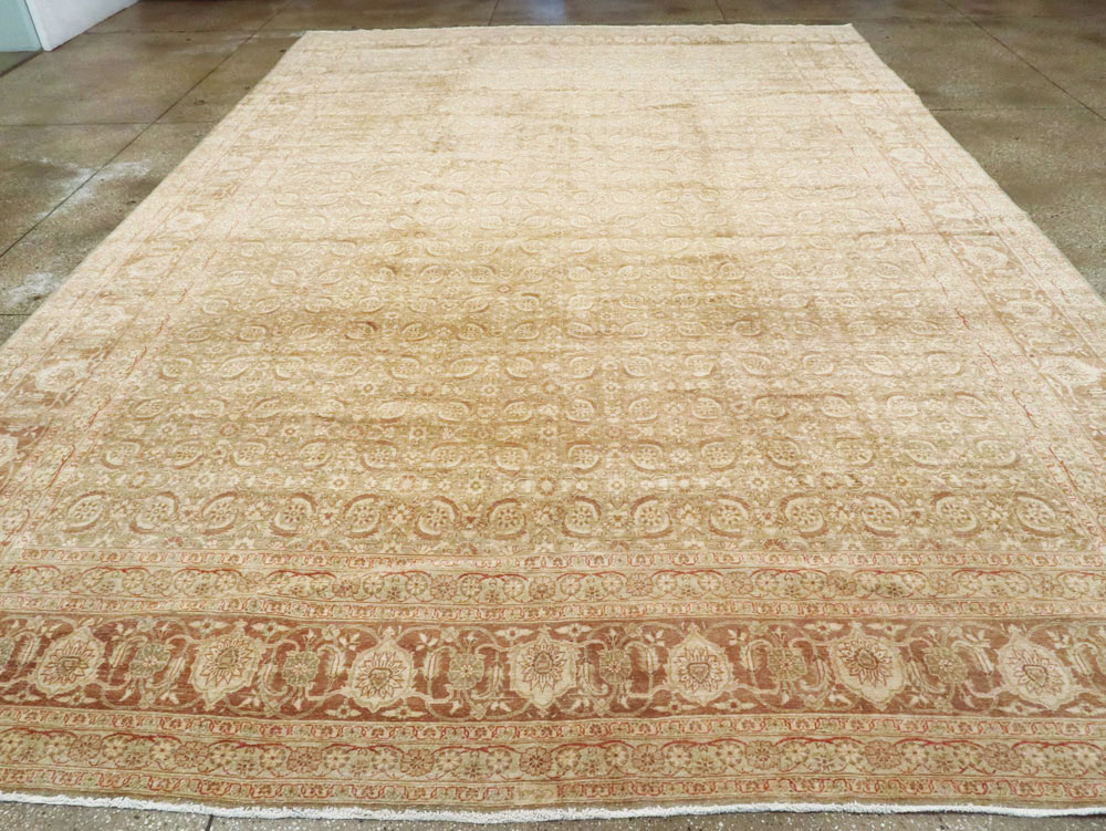 Antique Persian Lavar Kerman Carpet, No.20039 - Gsblank