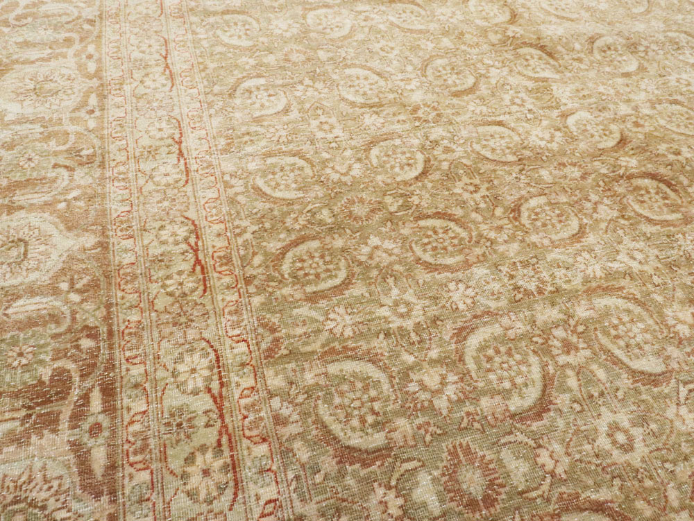 Antique Persian Lavar Kerman Carpet, No.20039 - Gsblank