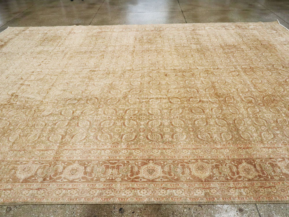 Antique Persian Lavar Kerman Carpet, No.20039 - Gsblank