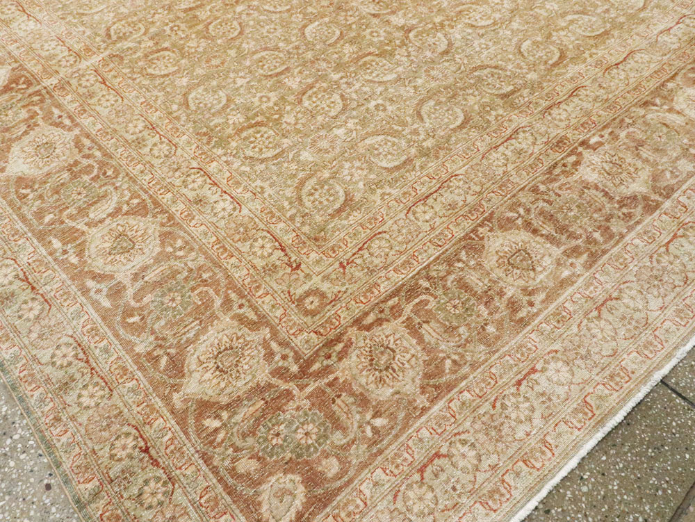 Antique Persian Lavar Kerman Carpet, No.20039 - Gsblank