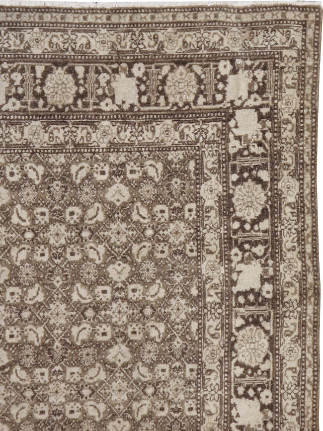 Antique Persian Senneh Tabriz Rug, No.20045 - Gsblank