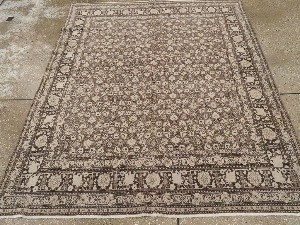 Antique Persian Senneh Tabriz Rug, No.20045 - Gsblank