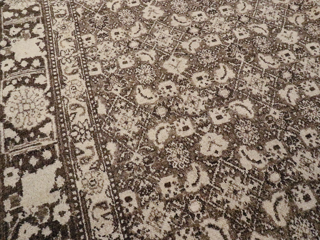 Antique Persian Senneh Tabriz Rug, No.20045 - Gsblank