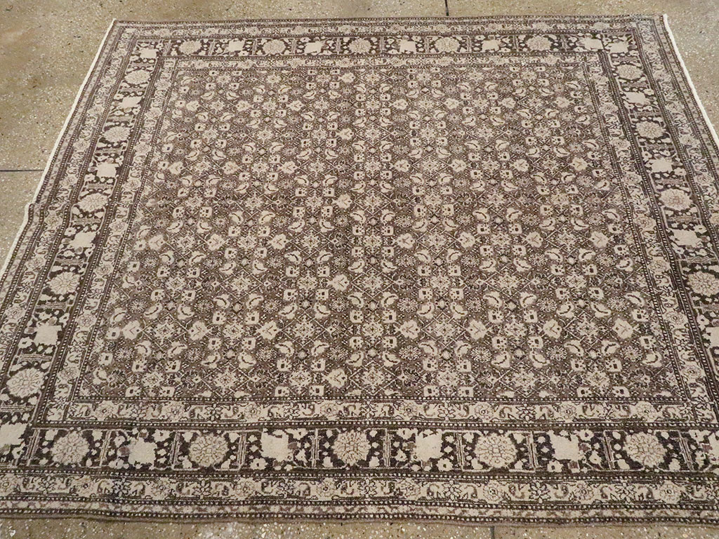 Antique Persian Senneh Tabriz Rug, No.20045 - Gsblank