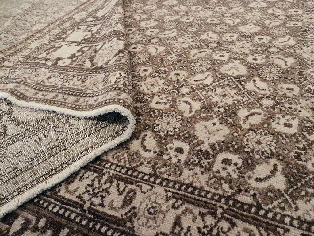 Antique Persian Senneh Tabriz Rug, No.20045 - Gsblank