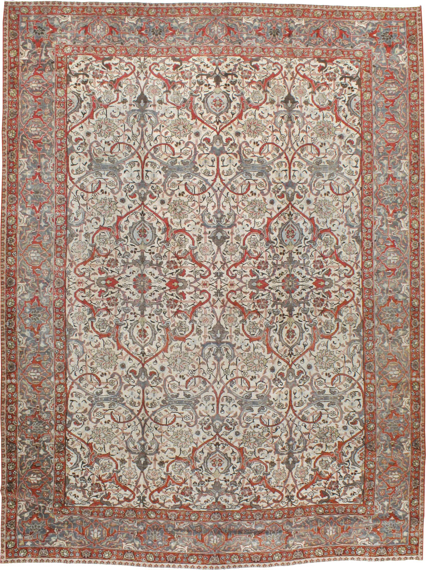 Vintage Persian Tabriz Carpet, No.20056 - Gsblank