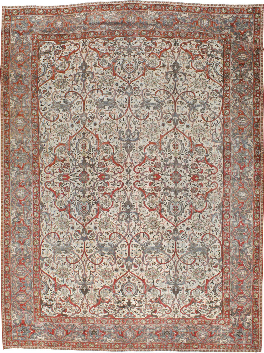 Vintage Persian Tabriz Carpet, No.20056 - Gsblank