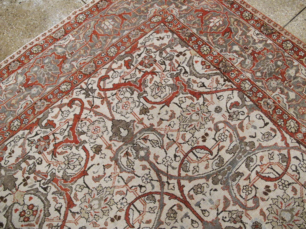 Vintage Persian Tabriz Carpet, No.20056 - Gsblank