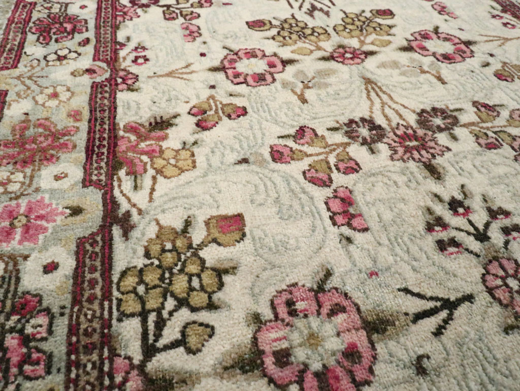 Vintage Persian Lavar Kerman Runner, No.20072 - Gsblank
