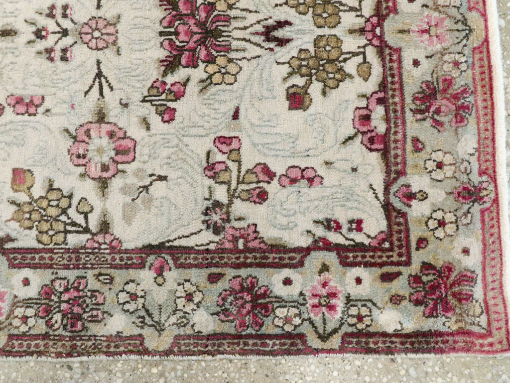 Vintage Persian Lavar Kerman Runner, No.20072 - Gsblank