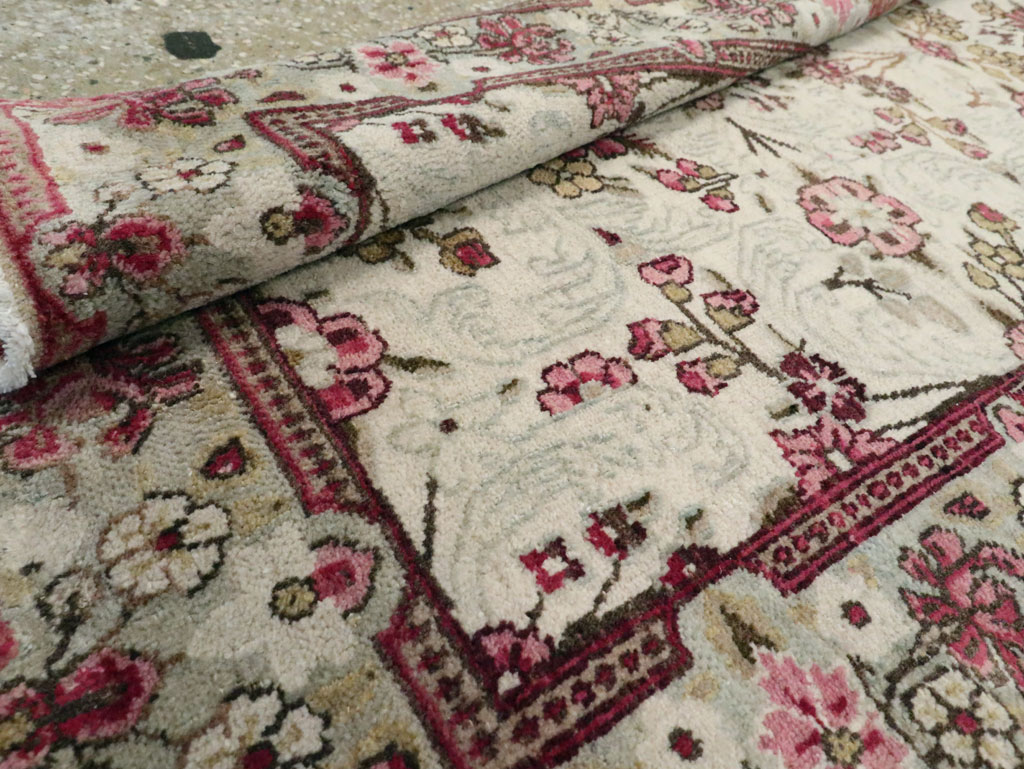 Vintage Persian Lavar Kerman Runner, No.20072 - Gsblank