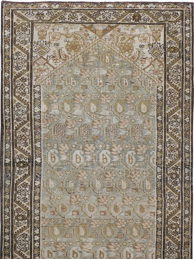 Vintage Persian Malayer Runner, No.20073 - Gsblank