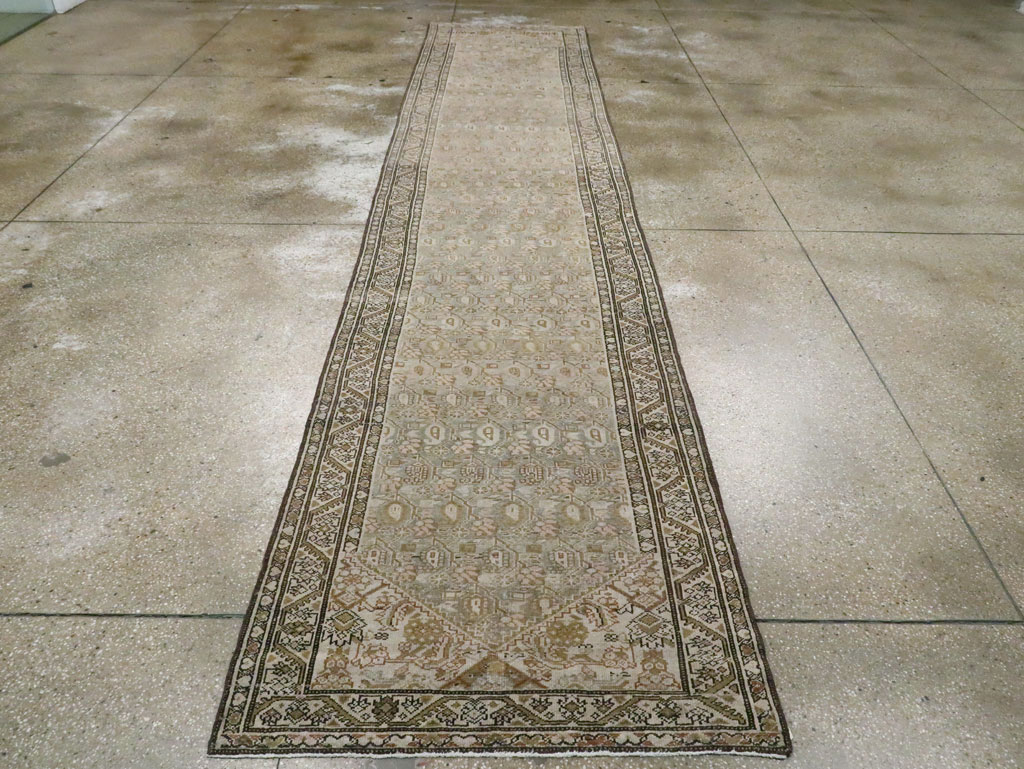 Vintage Persian Malayer Runner, No.20073 - Gsblank