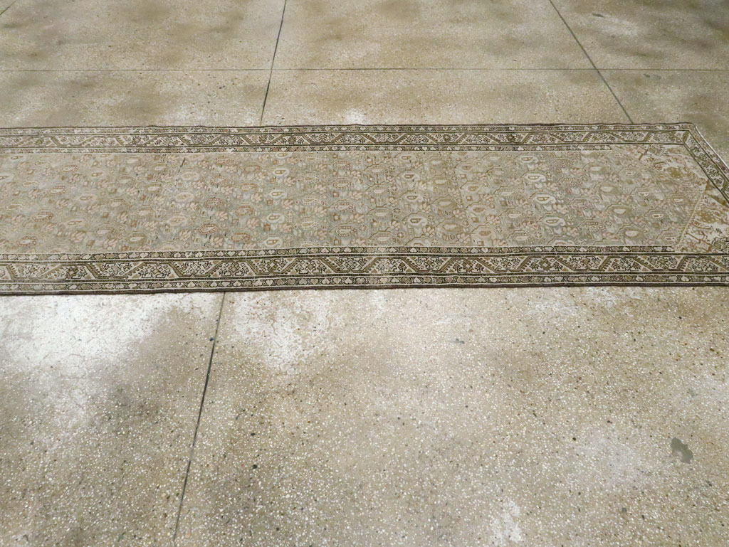 Vintage Persian Malayer Runner, No.20073 - Gsblank