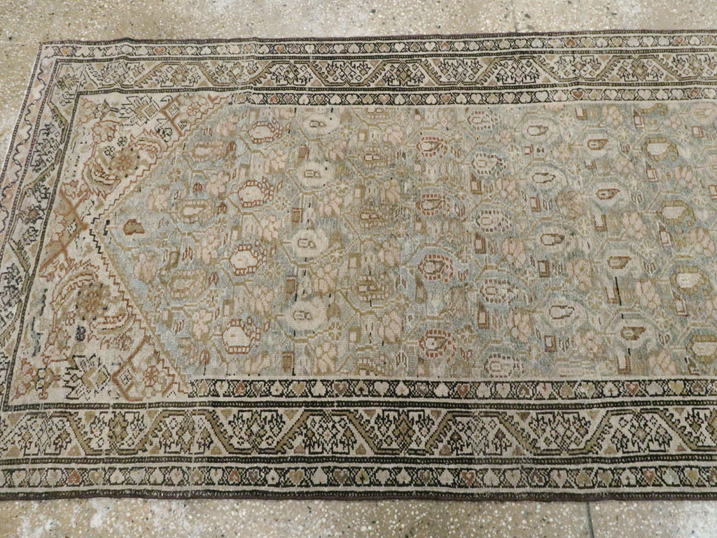 Vintage Persian Malayer Runner, No.20073 - Gsblank