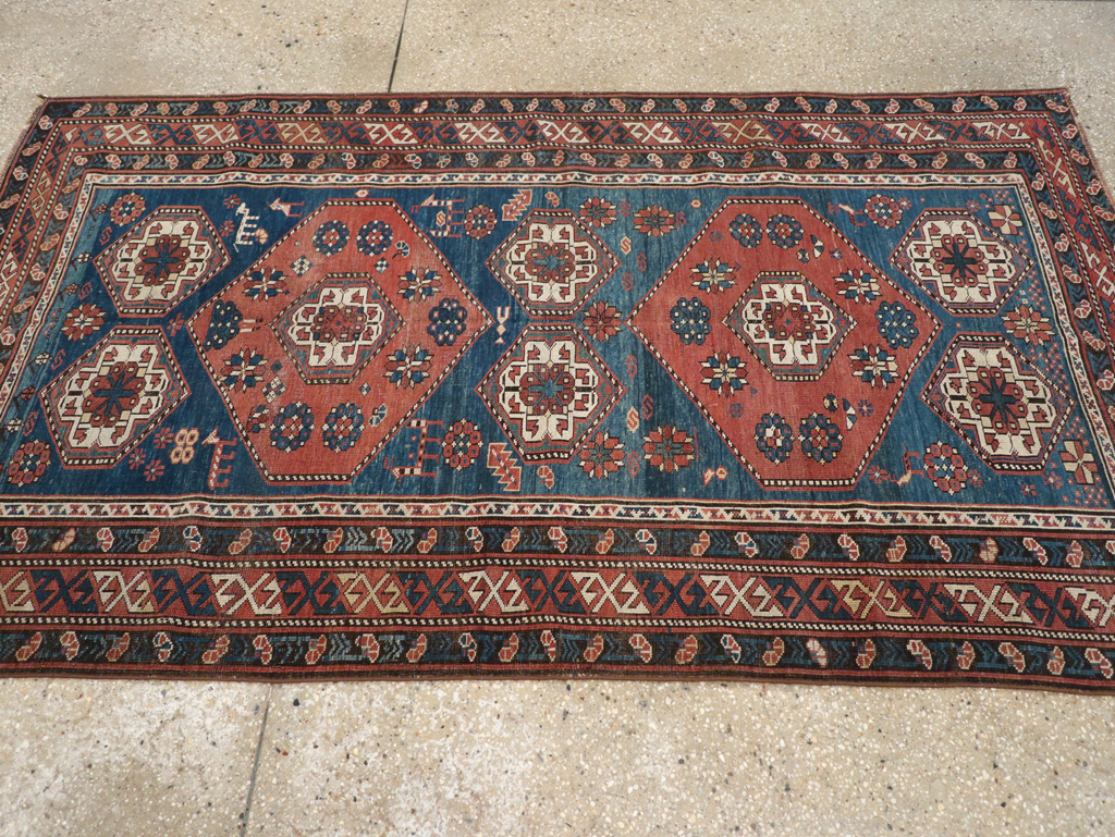 Antique Caucasian Kazak Rug, No.20077 - Gsblank