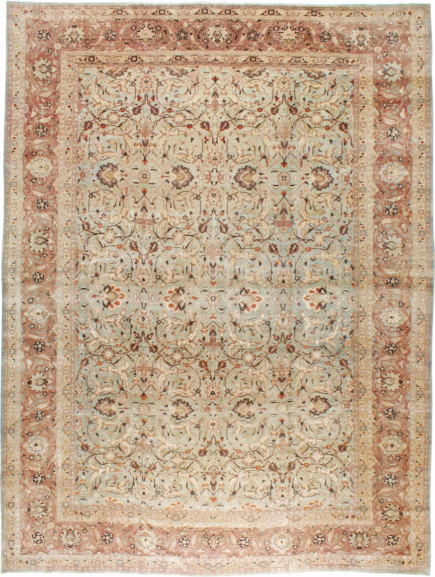 Antique Persian Mashad Carpet, No.20083 - Gsblank