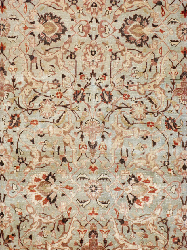 Antique Persian Mashad Carpet, No.20083 - Gsblank