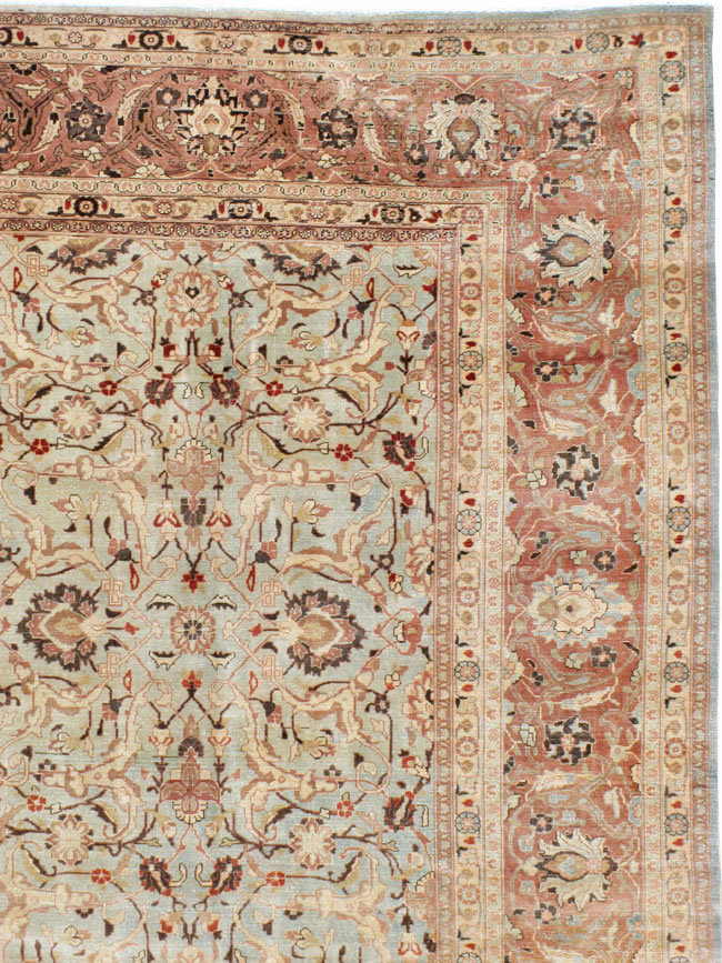 Antique Persian Mashad Carpet, No.20083 - Gsblank