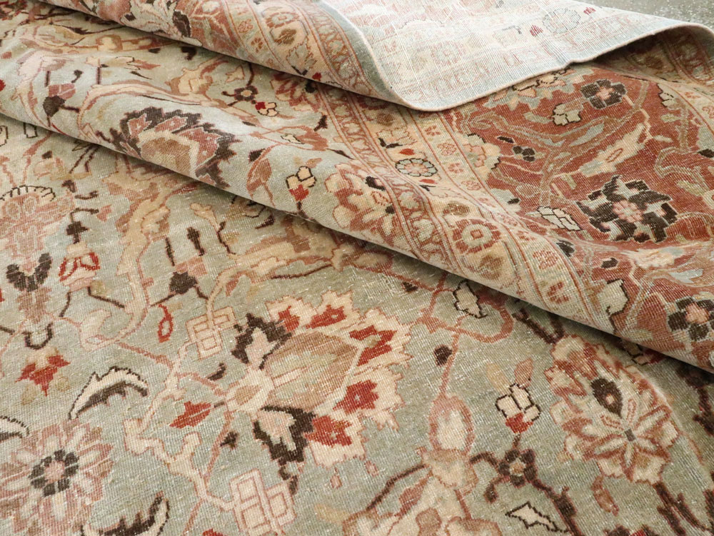 Antique Persian Mashad Carpet, No.20083 - Gsblank