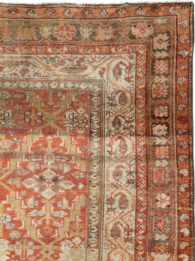 Antique Persian Malayer Carpet, No.20085 - Gsblank