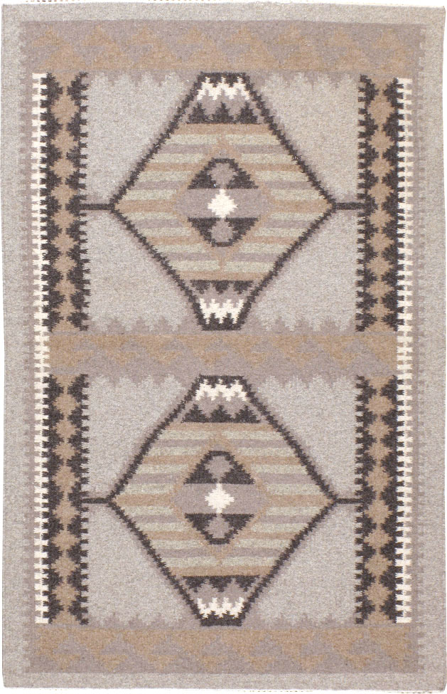 Vintage Turkish Flat-weave Kilim, No.20086 - Gsblank