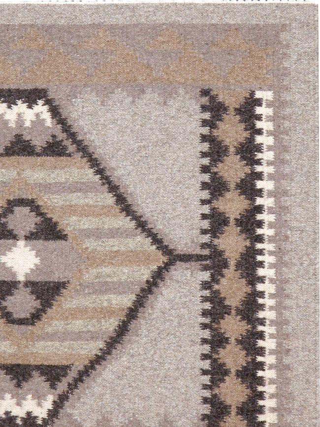 Vintage Turkish Flat-weave Kilim, No.20086 - Gsblank