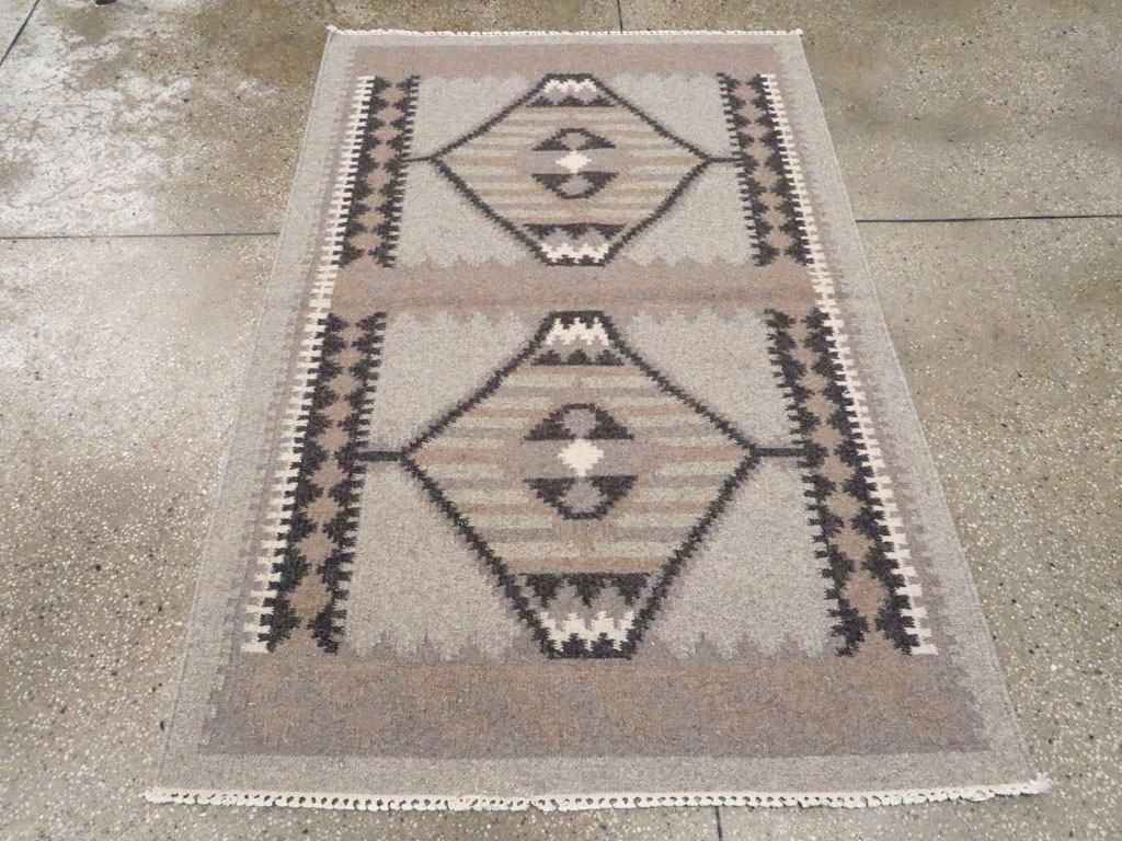 Vintage Turkish Flat-weave Kilim, No.20086 - Gsblank