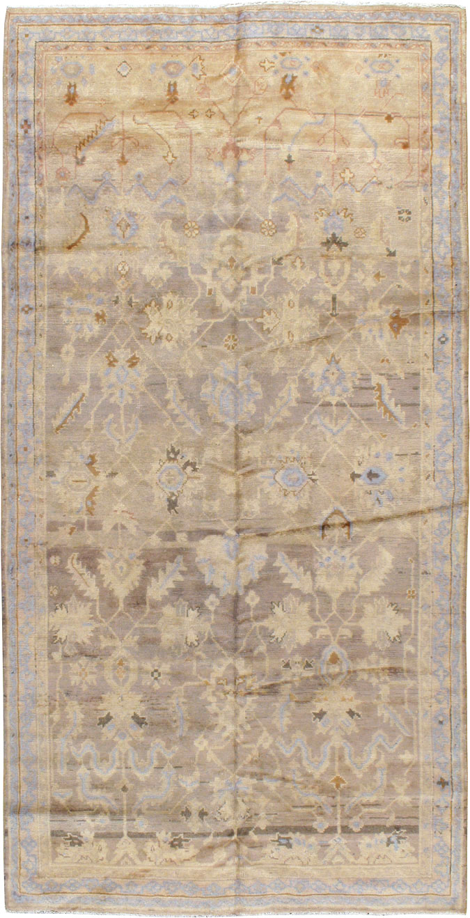 Antique Turkish Oushak Carpet, No.20093 - Gsblank