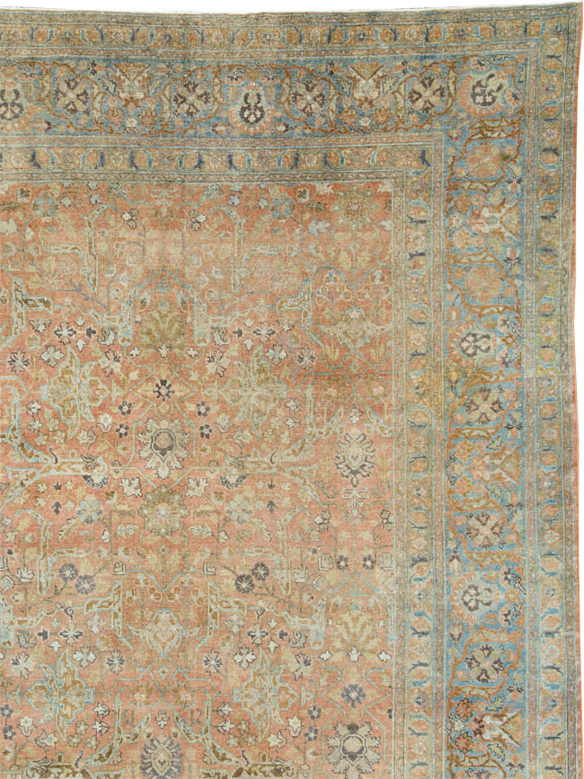 Antique Persian Tabriz Carpet, No.20106 - Gsblank