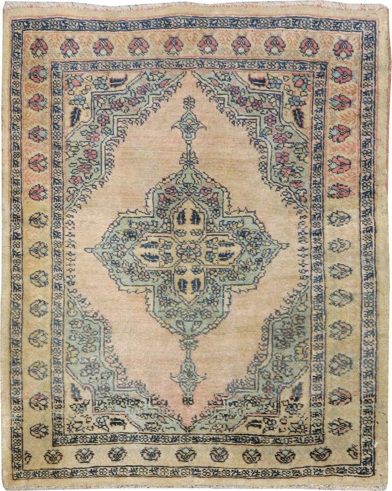Antique Persian Tabriz Hagi Jalili Rug, No.20118 - Gsblank