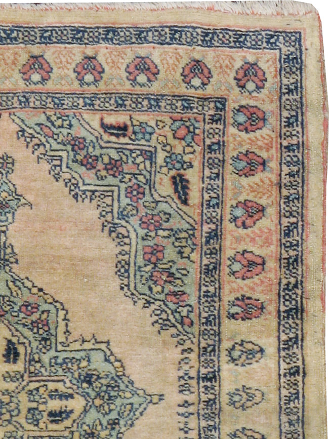 Antique Persian Tabriz Hagi Jalili Rug, No.20118 - Gsblank