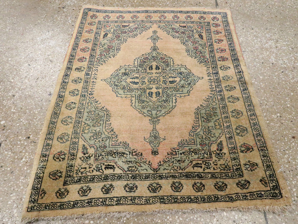 Antique Persian Tabriz Hagi Jalili Rug, No.20118 - Gsblank