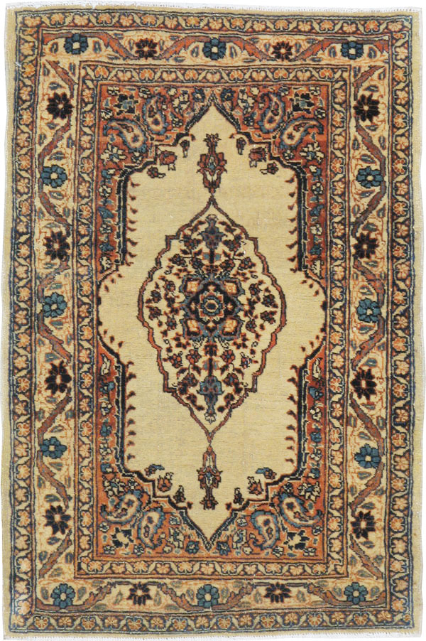 Antique Persian Tabriz Hagi Jalili Rug, No.20120 - Gsblank