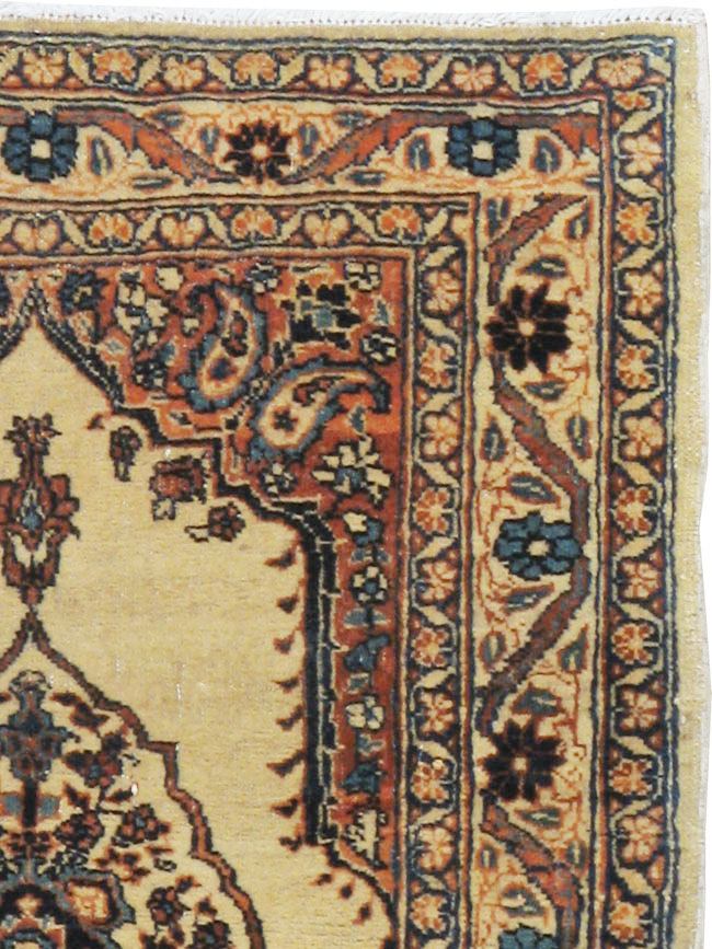 Antique Persian Tabriz Hagi Jalili Rug, No.20120 - Gsblank
