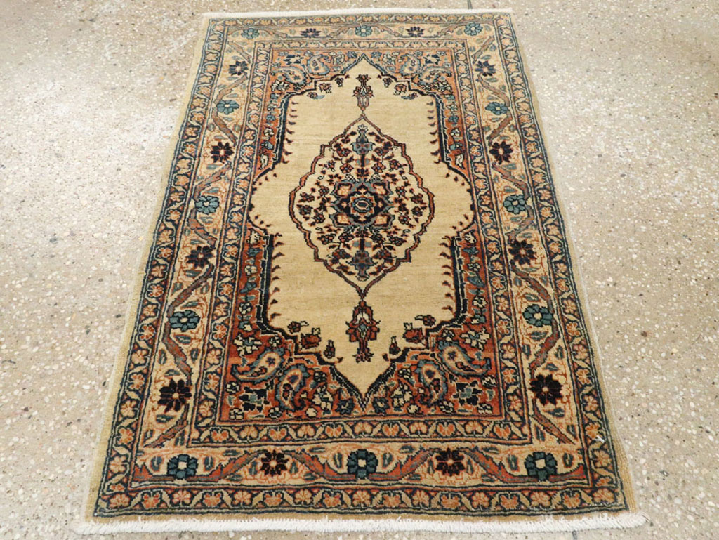 Antique Persian Tabriz Hagi Jalili Rug, No.20120 - Gsblank