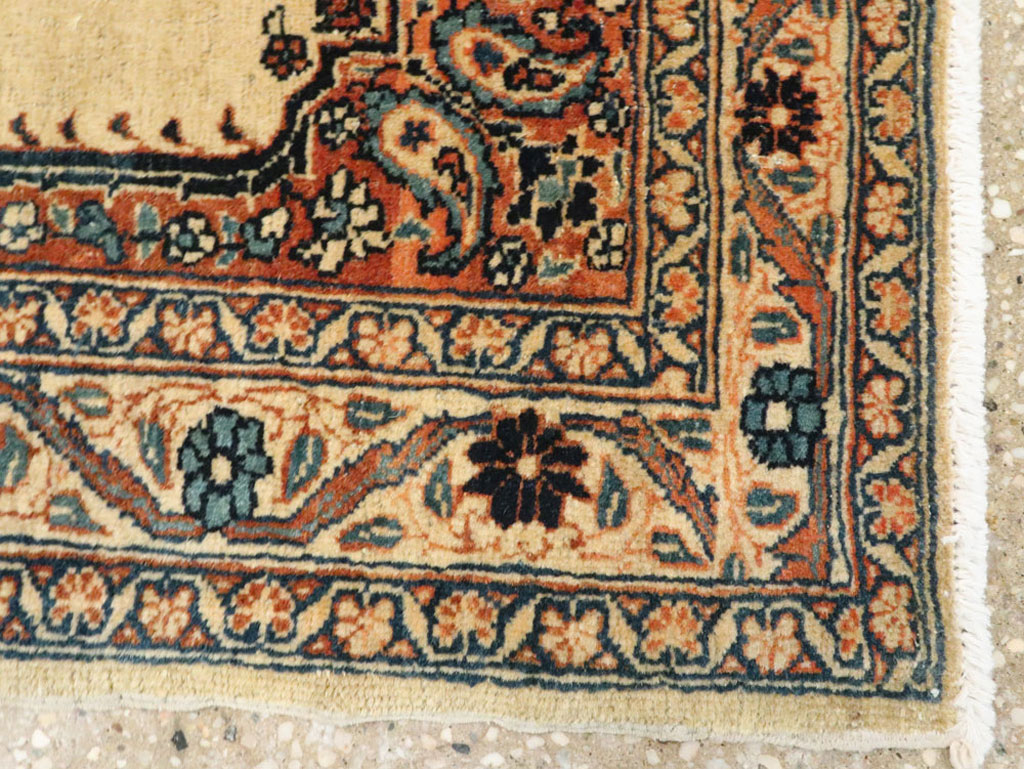 Antique Persian Tabriz Hagi Jalili Rug, No.20120 - Gsblank