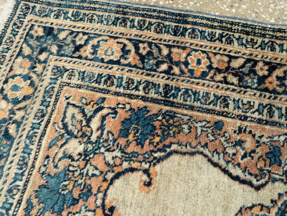 Antique Persian Tabriz Hagi Jalili Rug, No.20121 - Gsblank