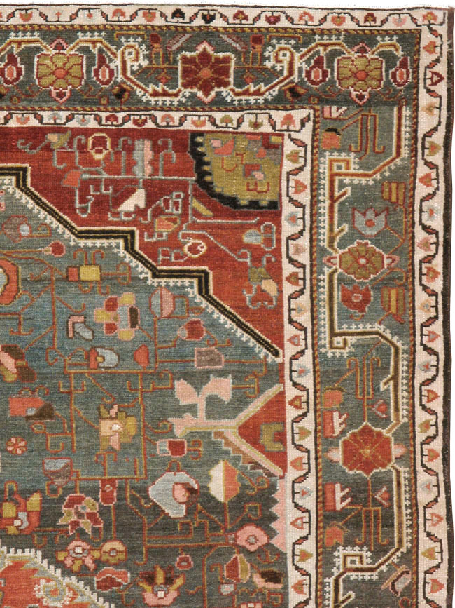 Antique Persian Malayer Rug, No.20135 - Gsblank