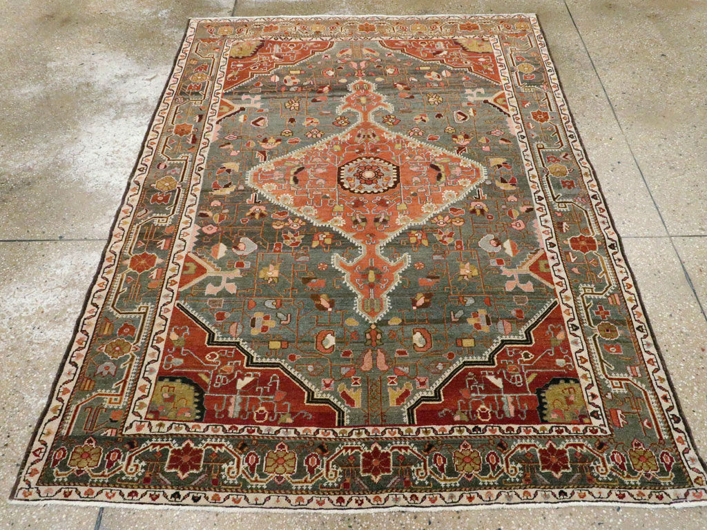 Antique Persian Malayer Rug, No.20135 - Gsblank