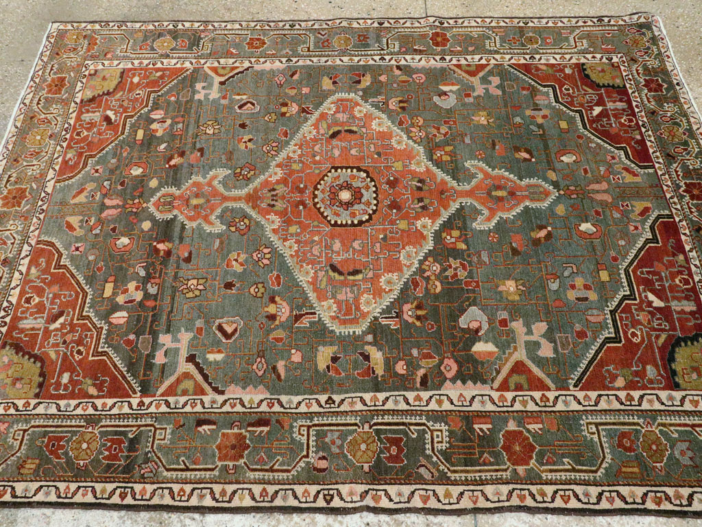 Antique Persian Malayer Rug, No.20135 - Gsblank