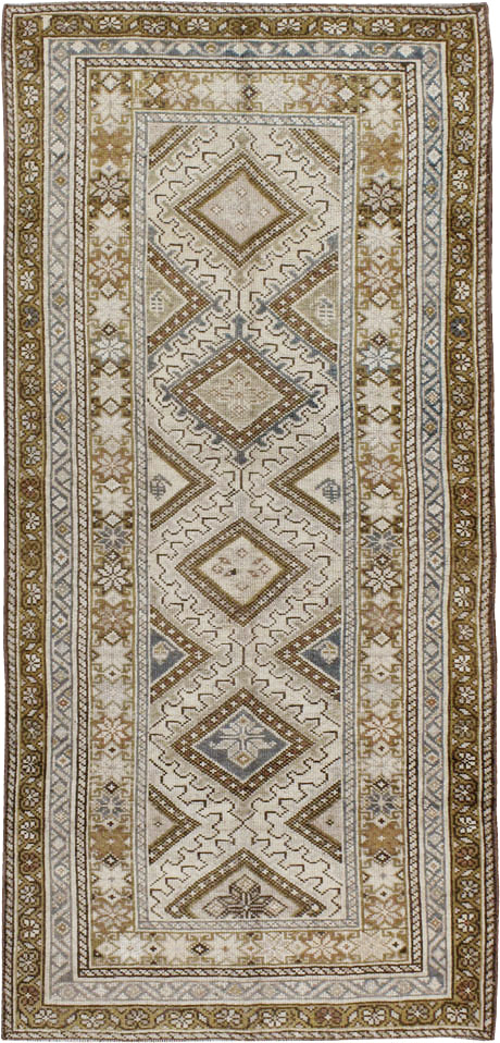 Antique Persian Kurdish Rug, No.20137 - Gsblank