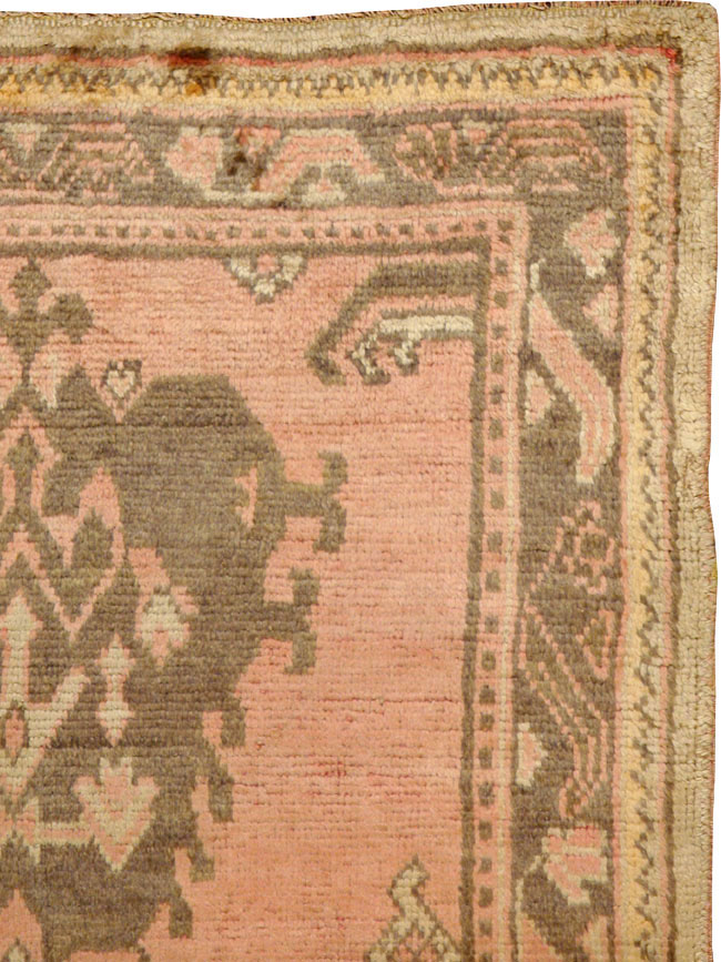 Antique Turkish Oushak Rug, No.20140 - Gsblank