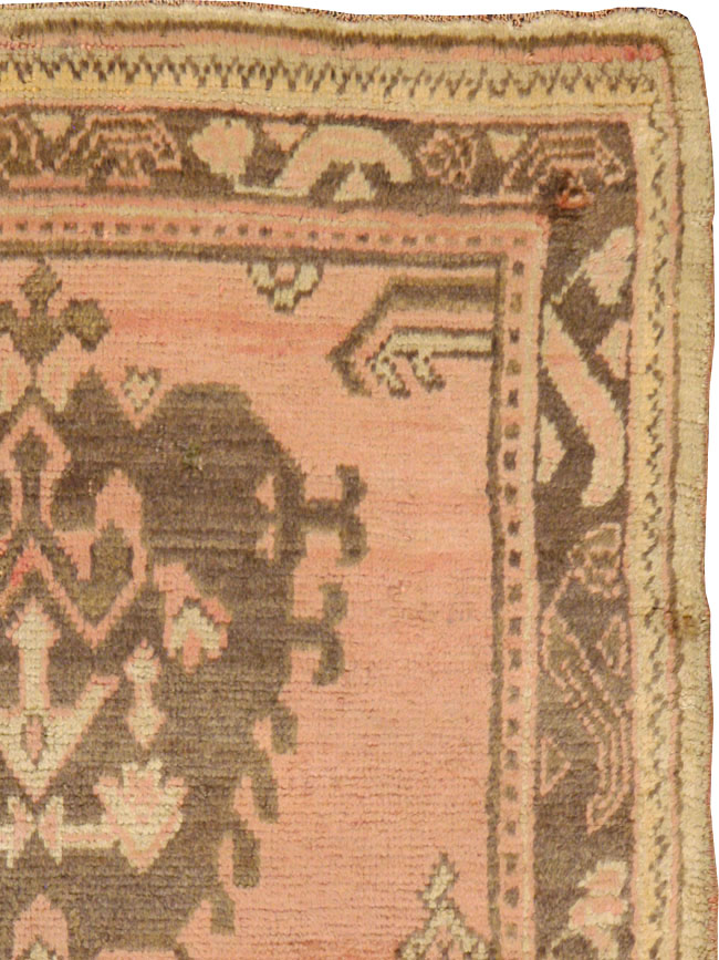 Antique Turkish Oushak Rug, No.20140 - Gsblank